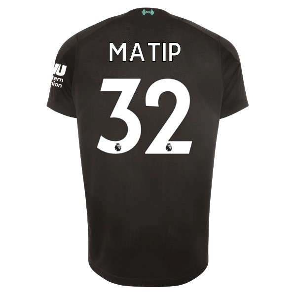 Camiseta Liverpool NO.32 Matip Tercera equipo 2019-20 Negro
